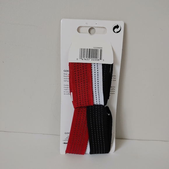 NWT Goody Slideproof Headbands Stayput Assorted Colours 3 Count - Picture 3 of 6